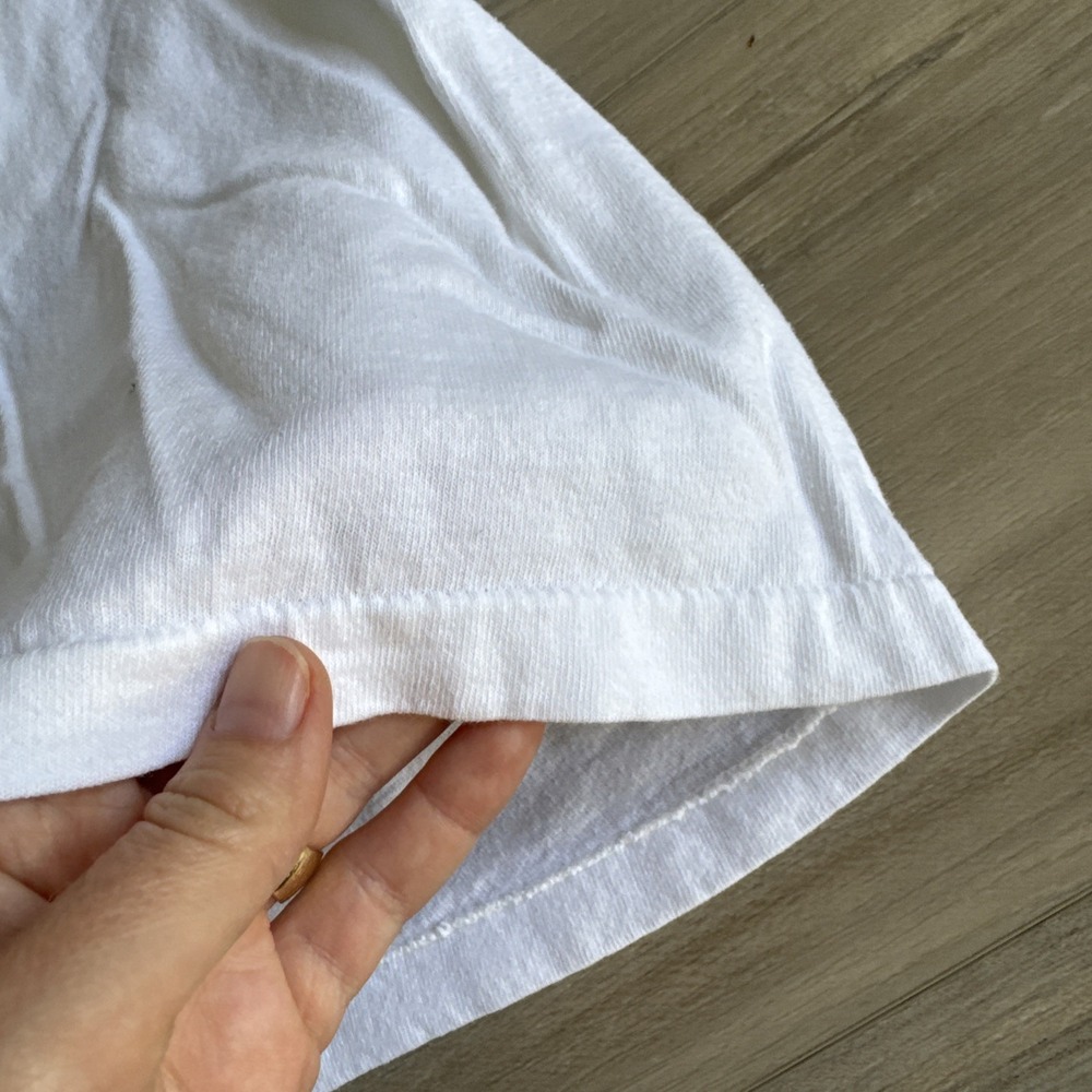 Vintage All‎ Sport Events White Mens Shirt XL Hawaii Single Stitch 100% Cotton - Picture 8 of 11